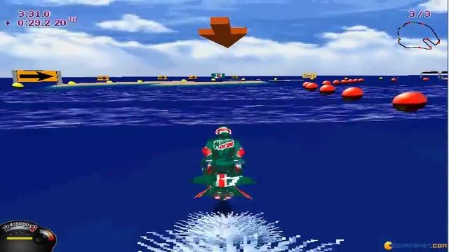 JetMoto gameplay (PC Game, 1996) смотреть онлайн