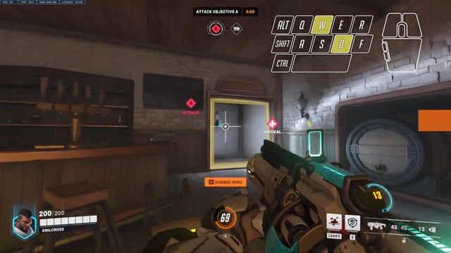 Overwatch Baptiste Ultimate immortality! смотреть онлайн