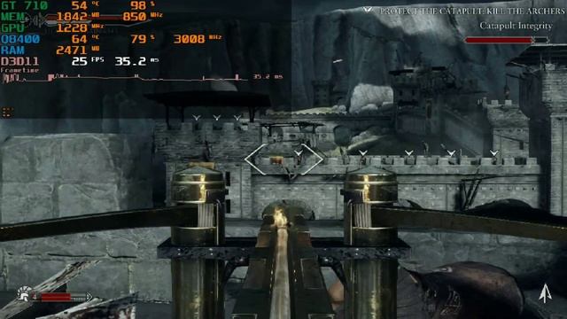 Ryse - Son of Rome / Core 2 Quad Q8400 / GT 710 2GB DDR3/ 4 GB Ram смотреть онлайн