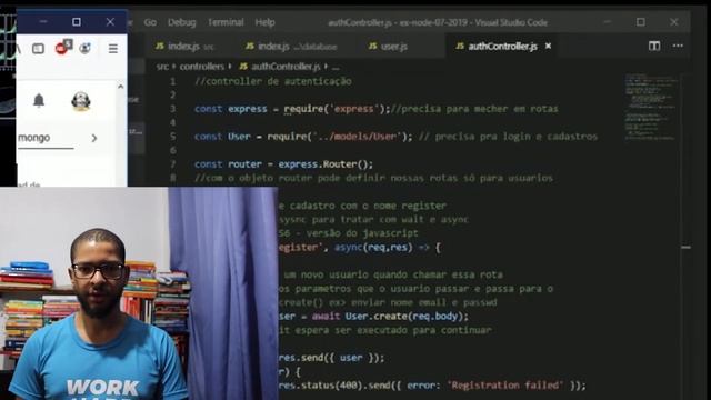 Angular, Node.js, MongoDB e Express(MEAN) - Review de Livros смотреть онлайн