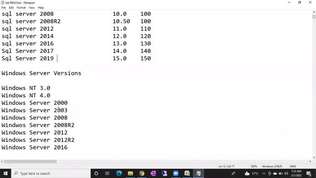 Sql DBA Batch 42 Class 7 смотреть онлайн