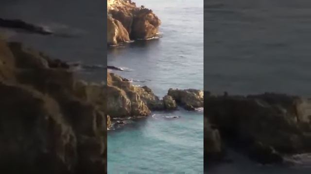 Карадагский змей, крым Севастополь , мыс Фиолент смотреть онлайн