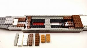 Lego ship ,, Admiral Graf Spee «. Корабль из конструктора. Инструкция сборки. Lego-Schiff