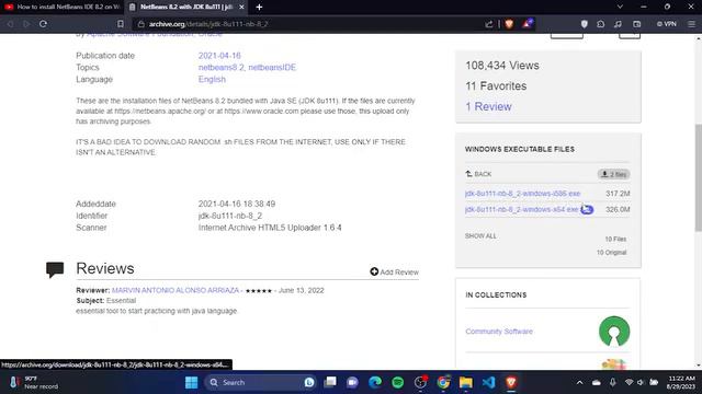 Java Part 2 - NetBeans IDE Installation 8.2 on Windows 11 32/64 bit смотреть онлайн