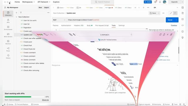 Postman. Создание коллекции авто-тестов API смотреть онлайн