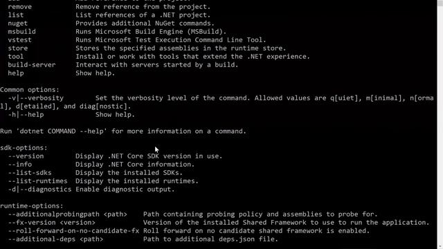 ASP.NET Core Tutorial - (#4) - .NET CLI Commands, Features & Application Template Short Codes смотреть онлайн
