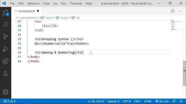 9- Visual Studio Code | How to use Emmet Plugin in VS Code Editor in Hindi смотреть онлайн