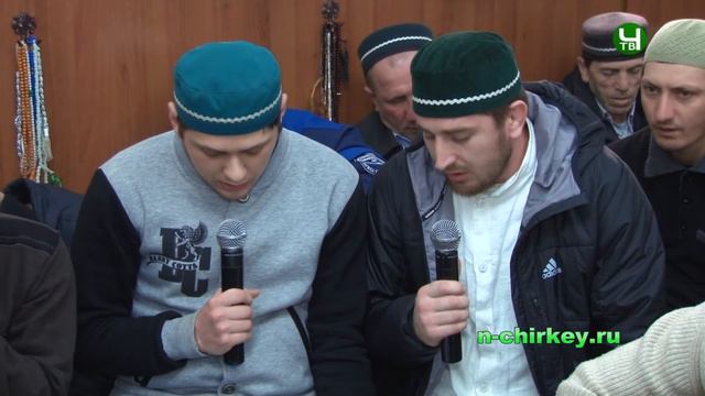 Нашид в исполнении мутаалимов с. Новый Чиркей. смотреть онлайн