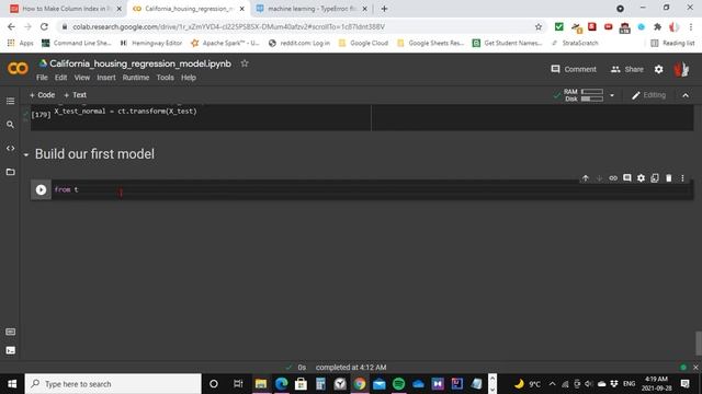 California Housing Regression Model with TensorFlow & Python смотреть онлайн