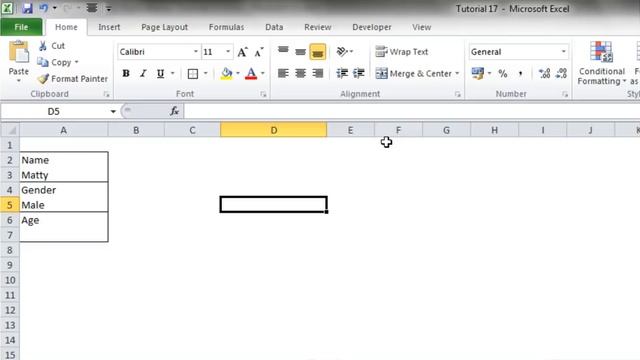 Excel 2010 VBA Tutorial 17 - AND + OR смотреть онлайн