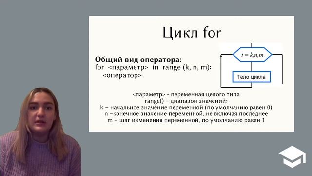 Конспект урока по теме «Программирование циклических алгоритмов» смотреть онлайн