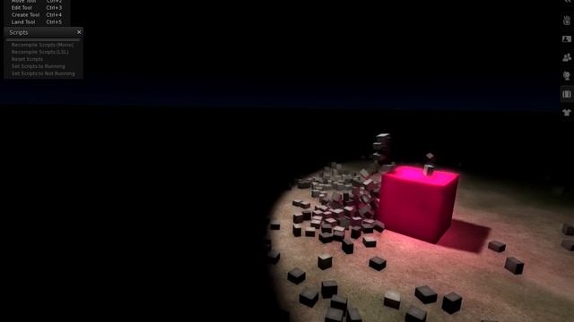 Havok 7 Physics testing on Second Life Preview grid смотреть онлайн