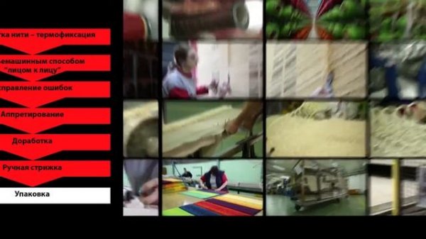 Производство ковровых покрытий Sintelon