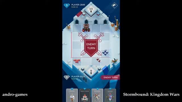 Stormbound: Kingdom Wars (by Kongregate) - strategy game for android and iOS - gameplay. смотреть онлайн