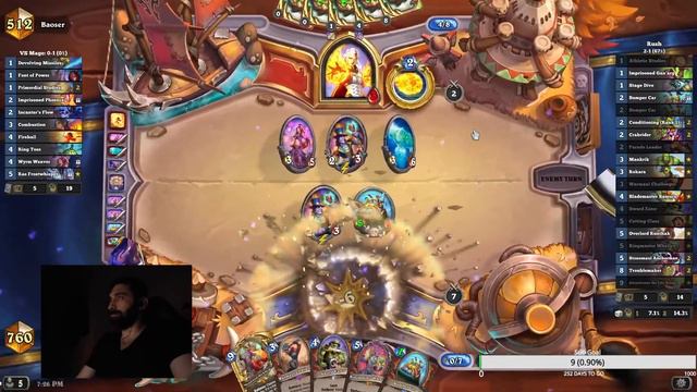 [Hearthstone Rush Warrior] Top 1000 Legend Climb смотреть онлайн