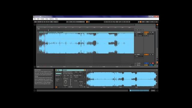 AbleTut 01. Нарезка музыки в Ableton Live смотреть онлайн