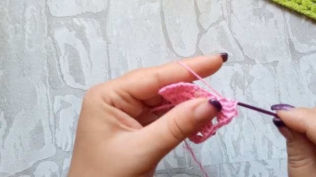 Шаль косыночка крючком! Мк узор Вяжем шаль или косыночку крючком смотреть онлайн