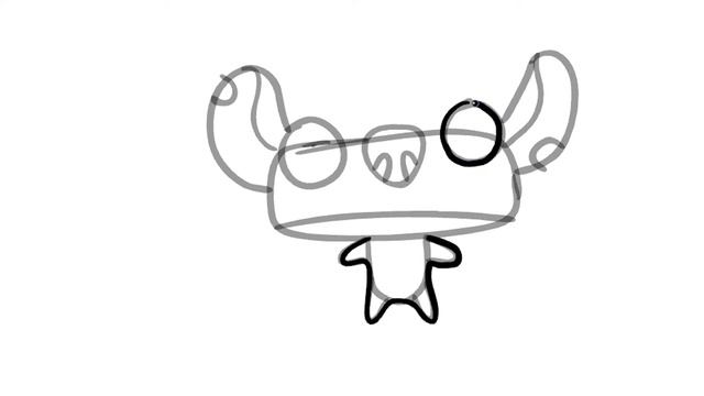 Как нарисовать Стича из мультфильма Лило и Стич смотреть онлайн