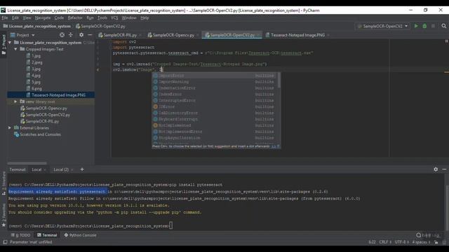 Extract text from Image file using Tesseract OCR, Python and OpenCV | The Legendary Outlier смотреть онлайн