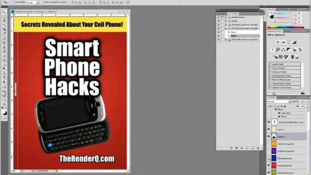 How To Use Photoshop Ebook Cover Actions And Templates смотреть онлайн