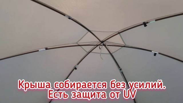 Обзор на шатёр GREENCAMP 2905 смотреть онлайн