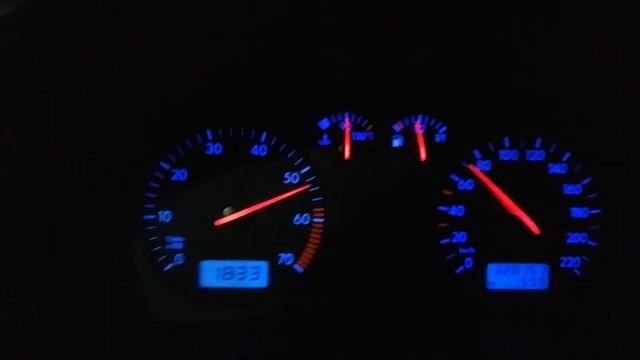 Golf IV 1.4 16v Acceleration  0-100