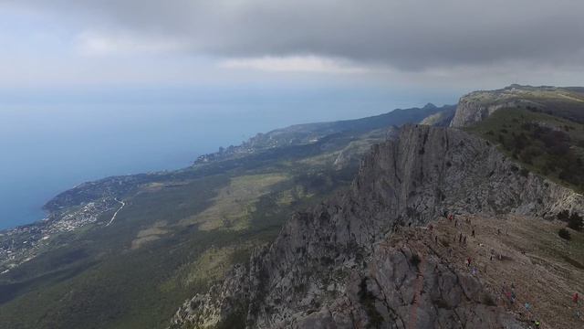 Крым. Ай-Петри с квадрокоптера. смотреть онлайн