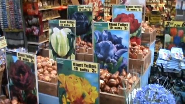 Амстердам. Цветочный рынок. смотреть онлайн