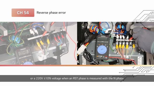CH54 Error Code | Troubleshooting LG Comercial Air Conditioning
