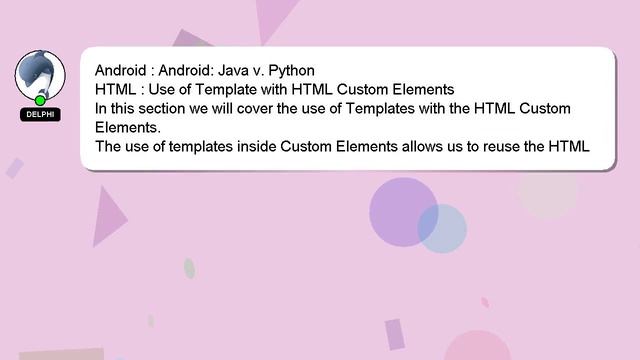 Android : Android: Java v. Python смотреть онлайн