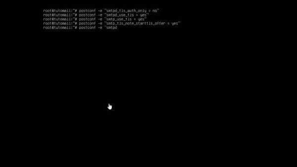 Debian mailserver with Postfix & Dovecot + Thunderbird demo