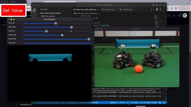 Simplify your Image Processing Color Recognition, with Easy HSV Color Picker смотреть онлайн