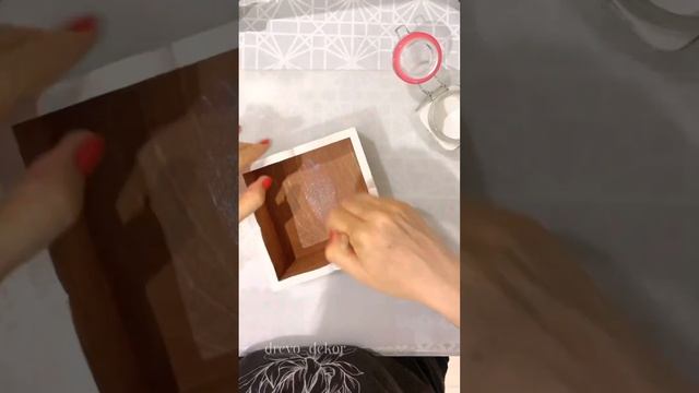 Мастер-класс декупаж салфеткой Короб Ландыши смотреть онлайн