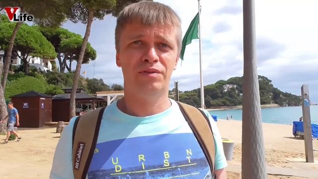 Испания #007 Прогулка по Ллорет Де Мар ? ПЛЯЖ ФЕНАЛС ? Коста Брава смотреть онлайн