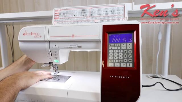 Elna Excellence 680+ Sewing Machine Overview