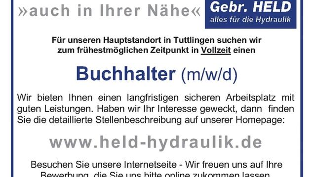 CNC-Fräser Buchhalter (m/w/d) in Tuttlingen, gesucht: смотреть онлайн