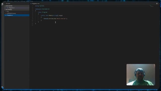 Tutorial: Hello World with .Net Core and Visual Studio Code in Linux смотреть онлайн