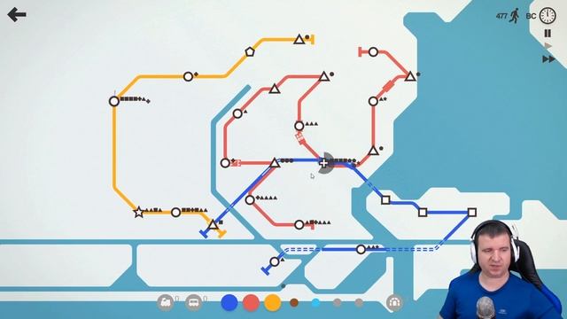 СТРОИМ МАЛЕНЬКОЕ МЕТРО В ЛАГОСЕ ? Mini Metro #23