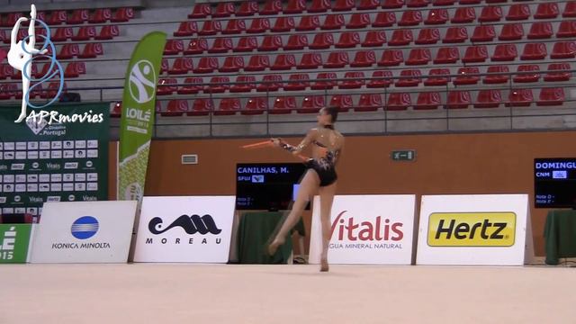 Rafaela Valente - SFUAP - Maças (Clubs) - Senior Elite - Nacional 2015 смотреть онлайн