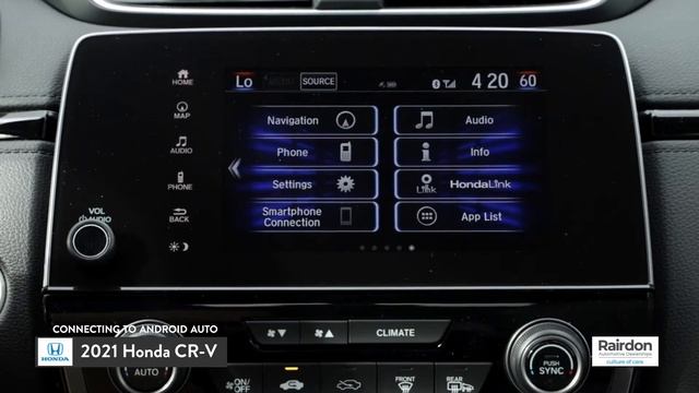 2021 Honda CR-V | How to Connect to Android Auto | Rairdon Automotive Group смотреть онлайн
