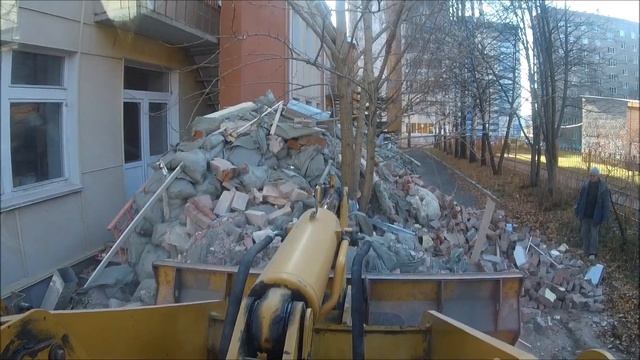 ОТВЕТ НА НЕГАТИВНЫЙ КОММЕНТАРИЙ//ПОГРУЗКА СТРОИТЕЛЬНОГО МУСОРА смотреть онлайн