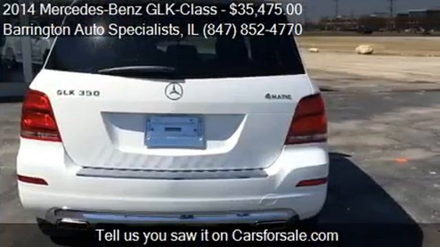 2014 Mercedes-Benz GLK-Class for sale in Barrington, IL 6001 смотреть онлайн