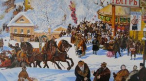 Русская народная песня  - "Ой, блины, блины, блины!"