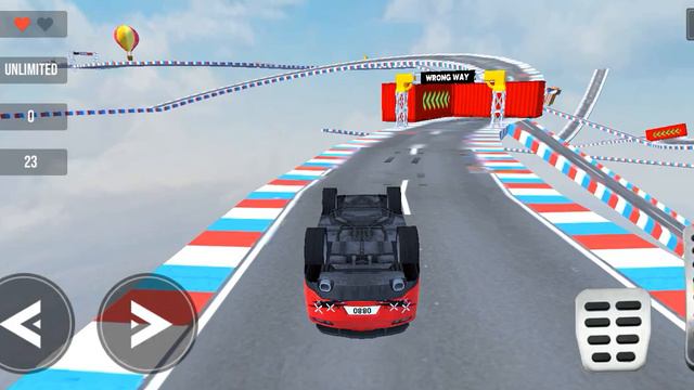 Mega Rampe Car Stunt Android GamePlay смотреть онлайн