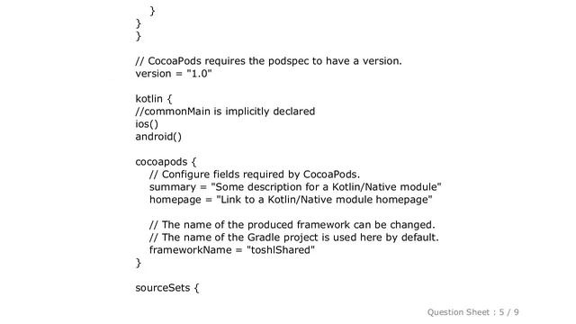 iOS : "Unresolved reference: NativeSqliteDriver" for sqldelight added to ios source set смотреть онлайн