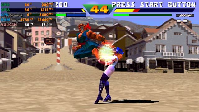 DuckStation 0.1-3712 | Street Fighter EX Plus α HD 60 FPS | PlayStation Emulator Gameplay смотреть онлайн