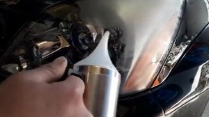 как надо полировать фары с Чайником