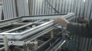 Cборка профиля КБЕ пластикового окна