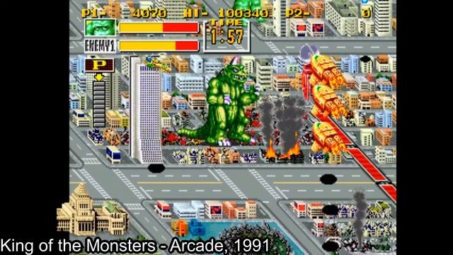 Rampage Clones, Knockoffs, and Copycats Comparison (HD) | Arcade Game Clones смотреть онлайн