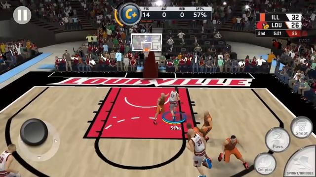 My Career - Freshman Year - First Game - NBA 2K17 (IOS/Android) смотреть онлайн